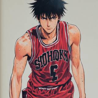 Black and red anime iPhone wallpaper