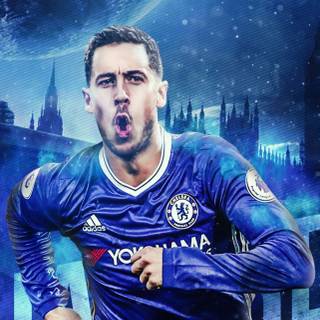 Eden Hazard iPhone wallpaper