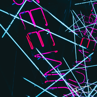 Purple neon iPhone wallpaper