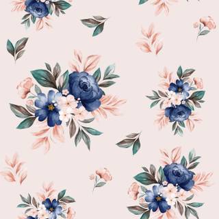 Blue rose iPhone wallpaper