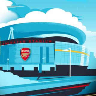 Emirates stadium iPhone wallpaper
