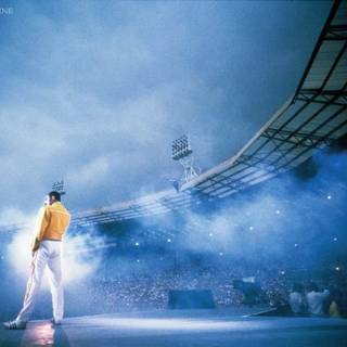 Queen 1986 Magic Tour Concert wallpaper