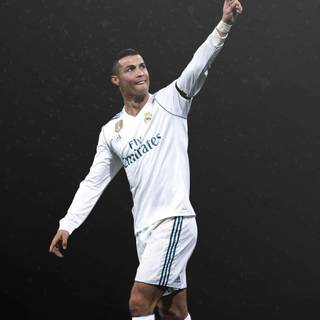Ronaldo celebration phone wallpaper