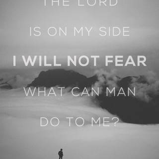 Psalms 118:6 wallpaper