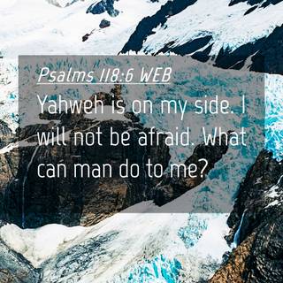 Psalms 118:6 wallpaper