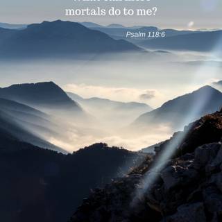 Psalms 118:6 wallpaper