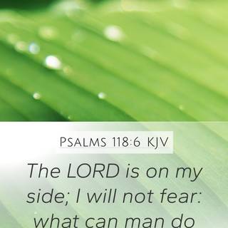 Psalms 118:6 wallpaper