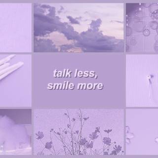 Pastel purple laptop wallpaper
