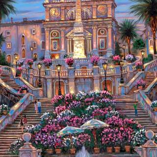 Spanish Steps wallpaper