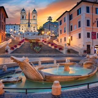 Spanish Steps wallpaper