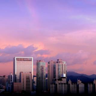 South Korea city wallpaper