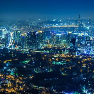South Korea city wallpaper