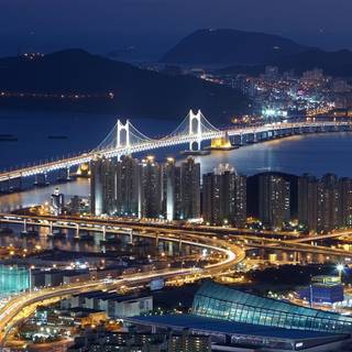 South Korea city wallpaper