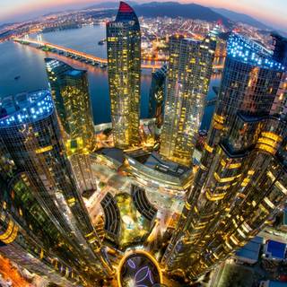South Korea city wallpaper