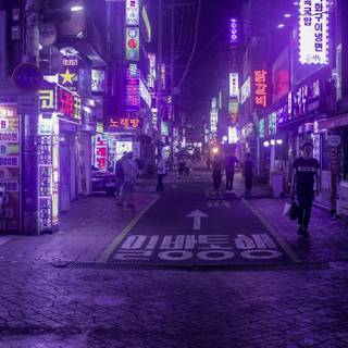 South Korea city wallpaper