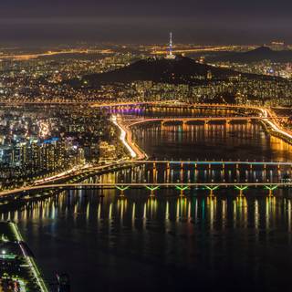 South Korea city wallpaper