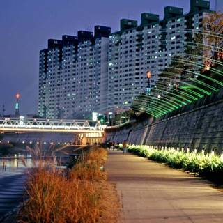 South Korea city wallpaper