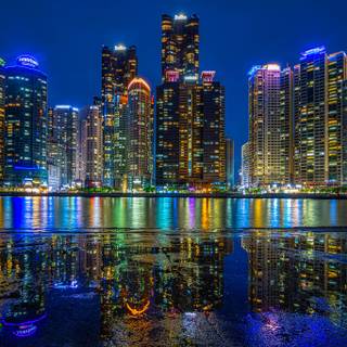 South Korea city wallpaper