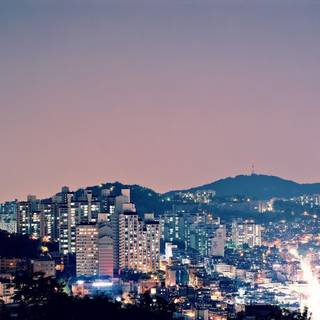 South Korea city wallpaper