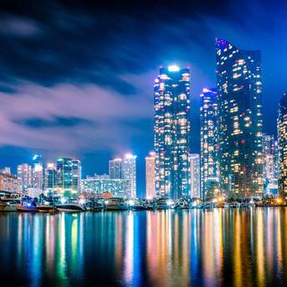 South Korea city wallpaper