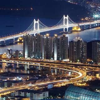 South Korea city wallpaper