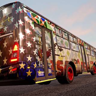 Bus Simulator skin wallpaper