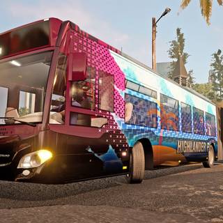 Bus Simulator skin wallpaper