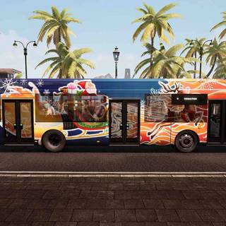 Bus Simulator skin wallpaper