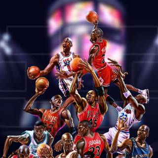 4k Michael Jordan Olympics wallpaper