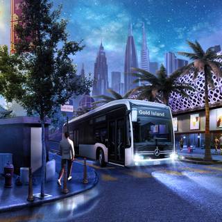 Bus Simulator skin wallpaper