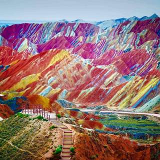 Zhangye Danxia wallpaper