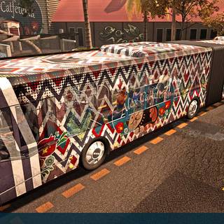 Bus Simulator skin wallpaper