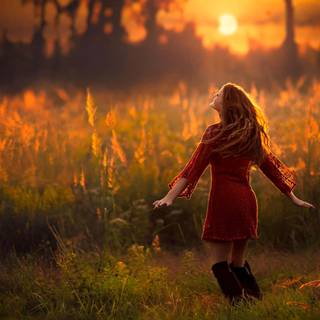 Happy nature wallpaper