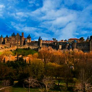 Carcassonne France wallpaper