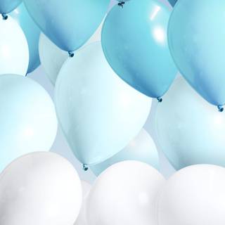 Balloon decoration wallpaper