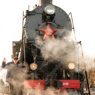 Vintage train wallpaper