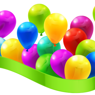 Balloon decoration wallpaper