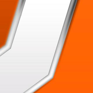 Orange tech wallpaper