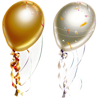 Balloon decoration wallpaper