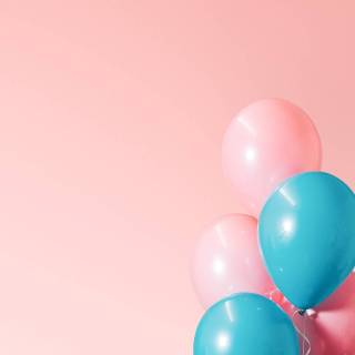 Balloon decoration wallpaper