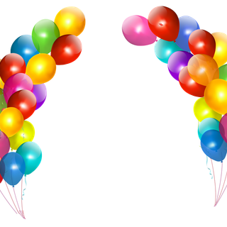 Balloon decoration wallpaper