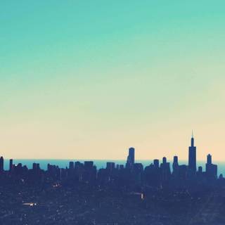 Simple city wallpaper