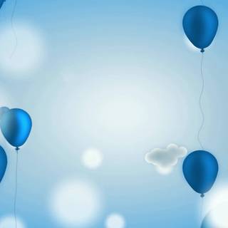 Balloon decoration wallpaper
