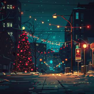 Simple city wallpaper