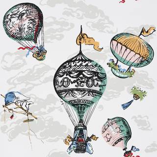 Balloon decoration wallpaper