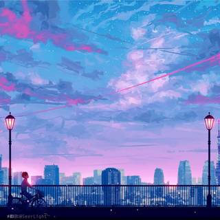 Simple city wallpaper