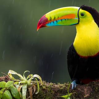 Toucan 4k wallpaper