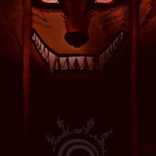 Naruto and Kurama iPhone wallpaper