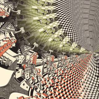 MC Escher 4k wallpaper