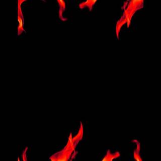 Flames iPhone wallpaper